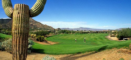 Golfing in Phoenix, Arizona